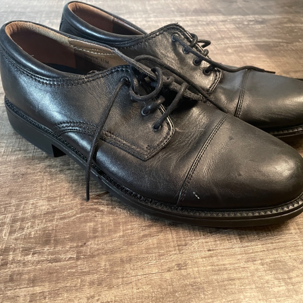 Dockers Mens Black Dress Shoes